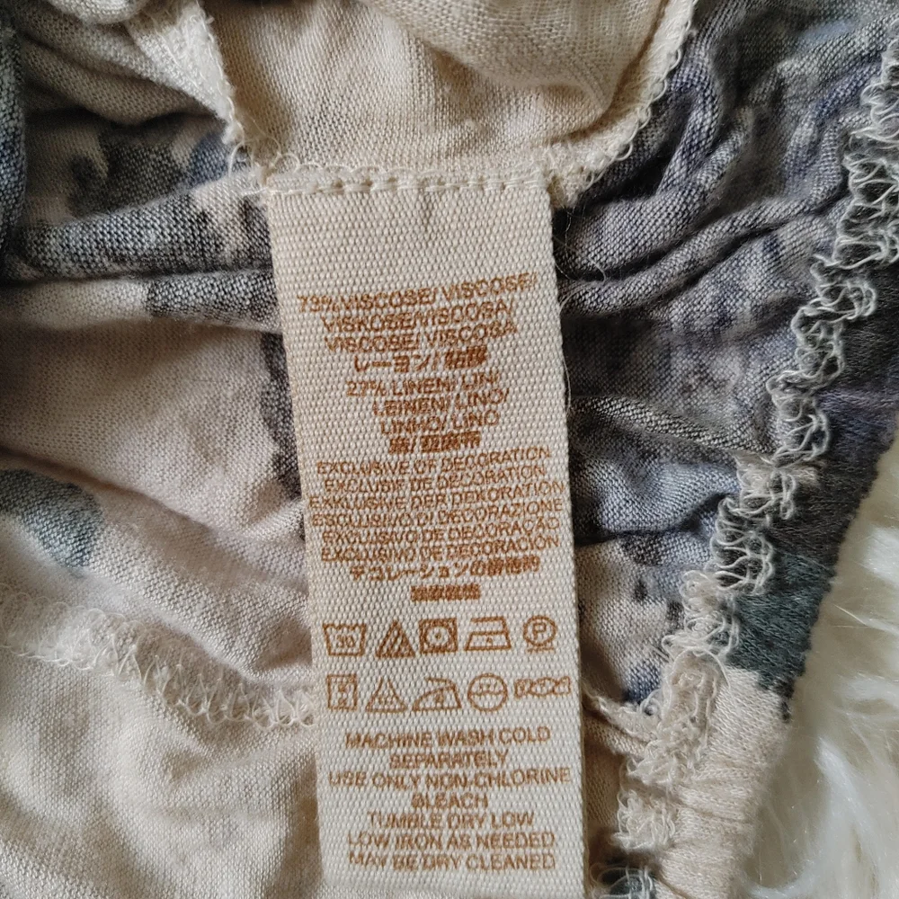 Free People Floral Cold Shoulder Top - Picture 5 of 7